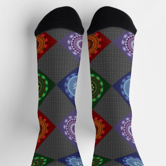 Chaussette Les éléments Mandalas (Haut)