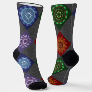 Chaussette Les éléments Mandalas