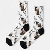 Chaussette Les Empires Du Futur Sont Les Empires De L'Esprit (Gauche)