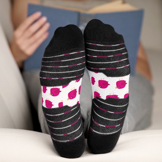 Chaussette Les enfants, joli petit oiseau (Fond)