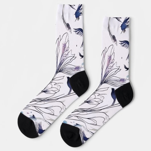 Chaussette Les envolés 2  (Gauche)