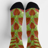 Chaussette Les Feuilles d'amour de la nature (Haut)