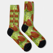 Chaussette Les Feuilles d'amour de la nature (Droite)