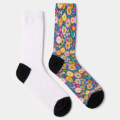Chaussette Les fleurs joyeux (Droite)