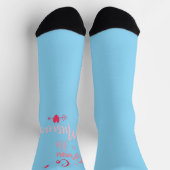 Chaussette Les mamies cool ont des muscles (Haut)