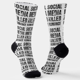 Chaussette Les Médias Sociaux Ont Tué La Romance