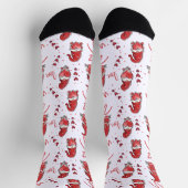 Chaussette Les mignons Gnomes d'amour de Valentine (Haut)