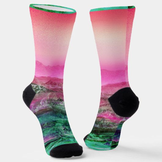 Chaussette Les montagnes du désert (Angulaire)