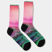 Chaussette Les montagnes du désert (Droite)