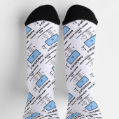 Chaussette Les Physiciens Le Font Avec Une Motion Harmonieuse (Haut)