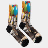 Chaussette Les Triplés D'Âne Fêtent Leur Anniversaire, (Droite)