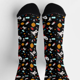 Chaussette L'espace extra-atmosphérique pour enfants et Motif