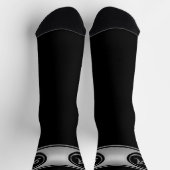 Chaussette "Lettre A" Monogramme (Haut)