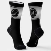 Chaussette "Lettre A" Monogramme (Angulaire)