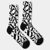 Chaussette Lettres alphabétiques (Droite)