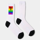 Chaussette #LGBT #love #pride #gay #lesbiennes #freedom #para (Droite)