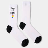Chaussette #LGBT #love #pride #gay #lesbiennes #freedom #para (Droite)