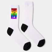 Chaussette #LGBT #love #pride #gay #lesbiennes #freedom #para (Droite)