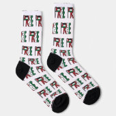 Chaussette Libérez la Palestine (Droite)