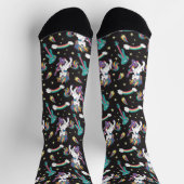 Chaussette Licornes Musicales  (Haut)