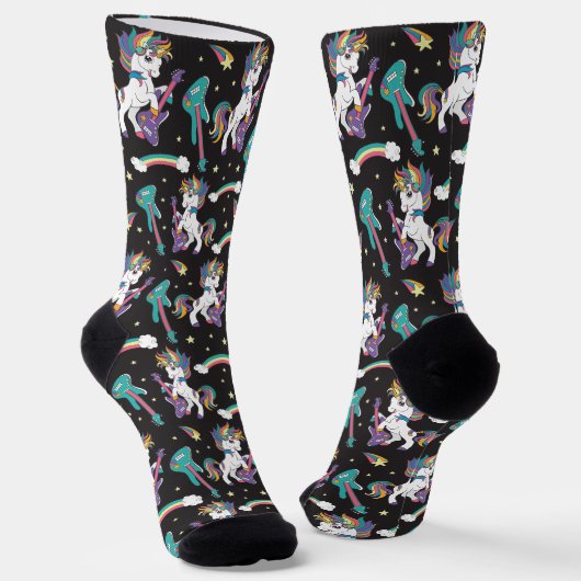 Chaussette Licornes Musicales  (Angulaire)