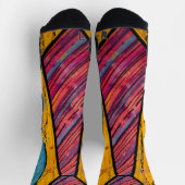 Chaussette Lien de rythme chromatique (Haut)