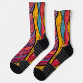 Chaussette Lien de rythme chromatique (Gauche)