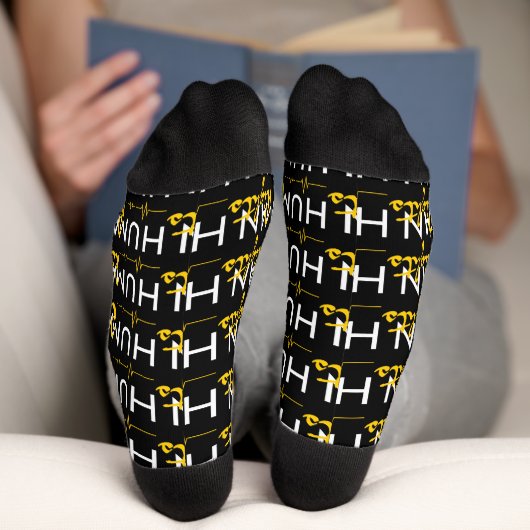Chaussette Lifeline to Human Rights (Fond)