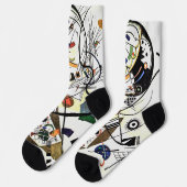 Chaussette Ligne transversale - Kandinsky (Gauche)