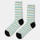 Chaussette Lignes De Bandes Géométriques Simples (Gauche)
