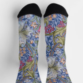 Chaussette Lily d'or, William Morris (Haut)