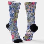 Chaussette Lily d'or, William Morris (Angulaire)