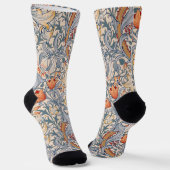 Chaussette Lily d'or, William Morris (Angulaire)