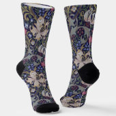 Chaussette Lily dorée, William Morris (Angulaire)