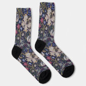 Chaussette Lily dorée, William Morris (Droite)