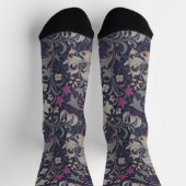 Chaussette Lily dorée, William Morris (Haut)
