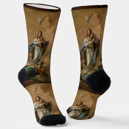 Chaussette L'Immaculée Conception par Giovanni Tiepolo (Angulaire)