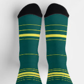 Chaussette Linge Luxe Moderne Green Gold Texture Collection (Haut)