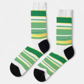 Chaussette Linge Luxe Populaire Green Gold Texture Collection (Gauche)