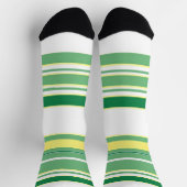 Chaussette Linge Luxe Populaire Green Gold Texture Collection (Haut)