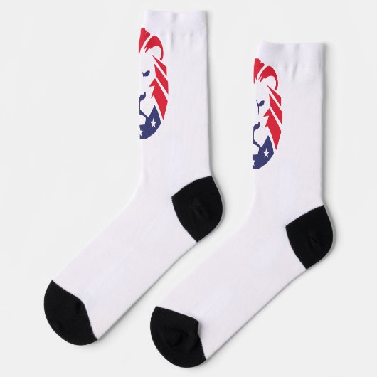 Chaussette Lion des Chaussettes des Patriotes (Gauche)