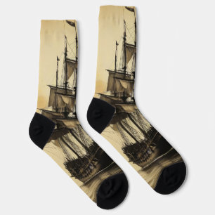 Chaussette Livraison vintage