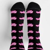 Chaussette Logo Kamala Harris girly Pink 2024 (Haut)