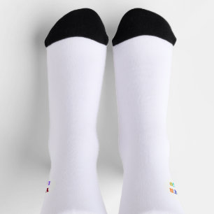 Chaussette Logo professionnel personnalisé Chaussettes d'entr