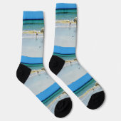 Chaussette L'ours polaire rencontre Jack Russell, Chaussettes (Droite)