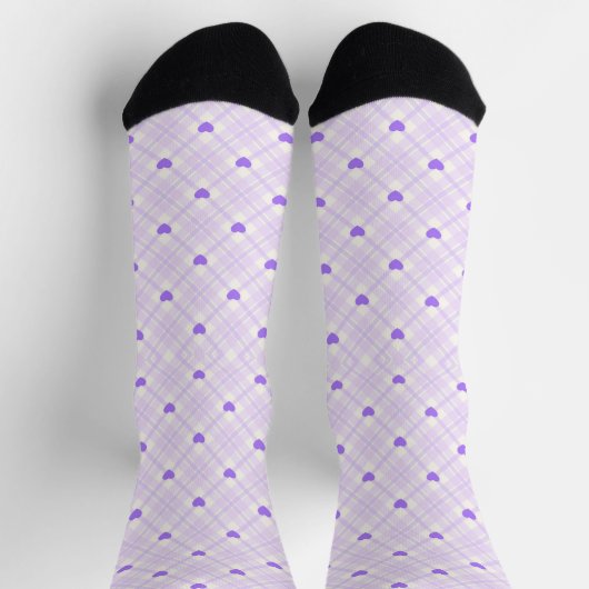Chaussette Love Lavender (Haut)