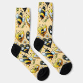 Chaussette Love My Honey Bee Novelty (Droite)