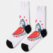 Chaussette Lovebirds (Gauche)