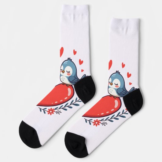 Chaussette Lovebirds (Gauche)