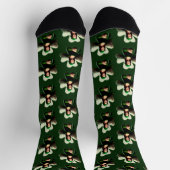 Chaussette Lucky Mona Lisa St. Patrick's Day (Haut)